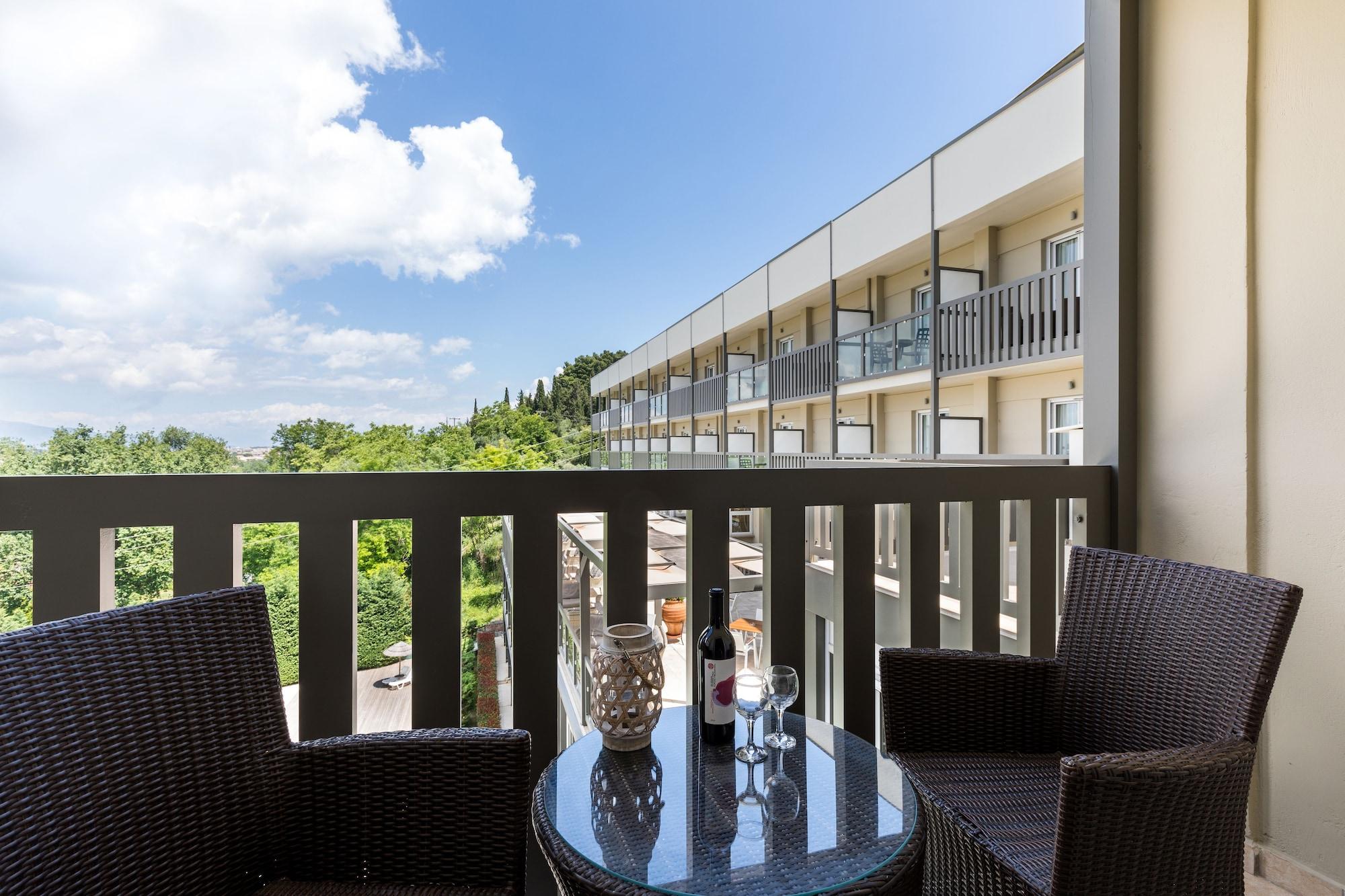 Ariti Grand Hotel Kanoni  Bagian luar foto