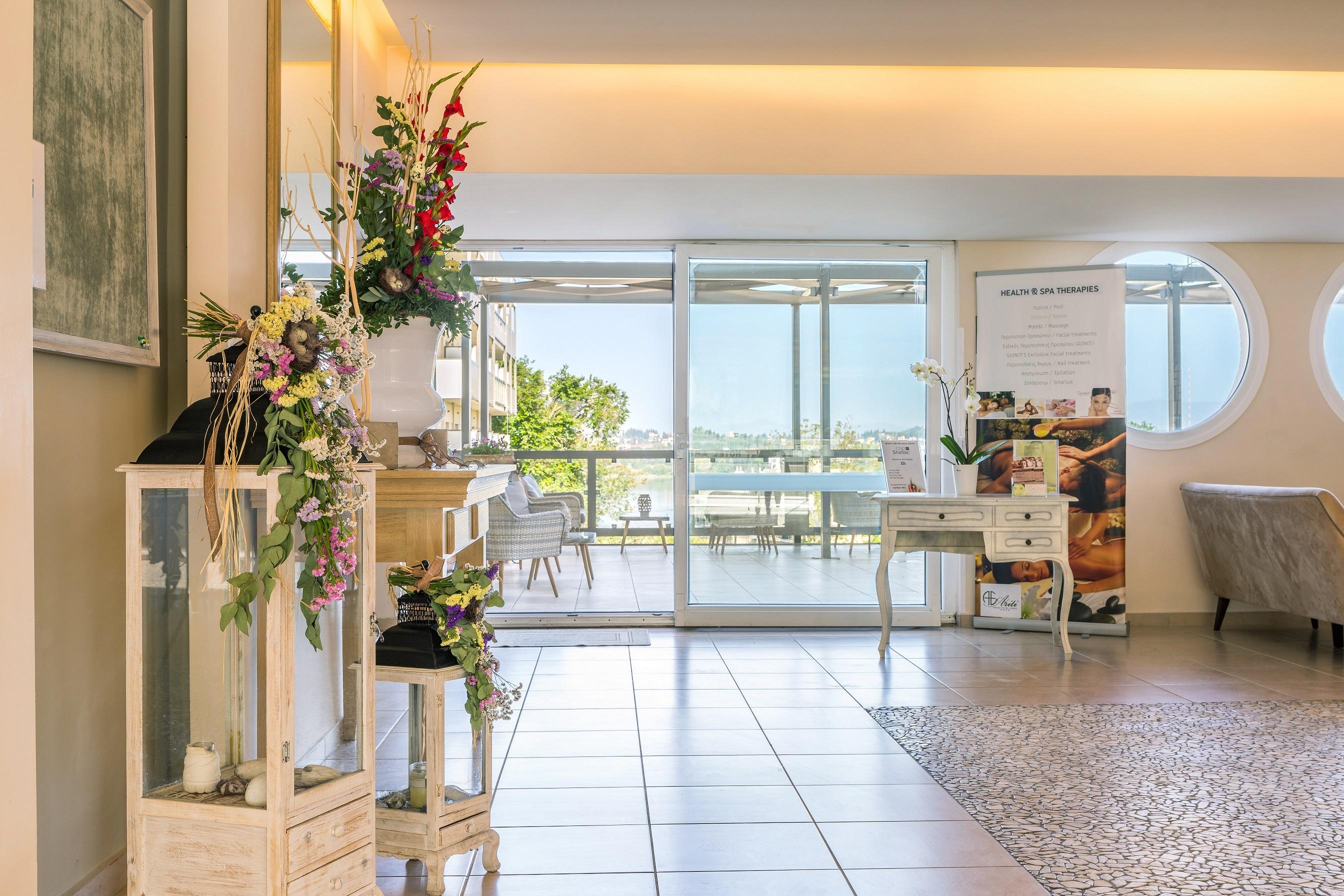 Ariti Grand Hotel Kanoni  Bagian luar foto