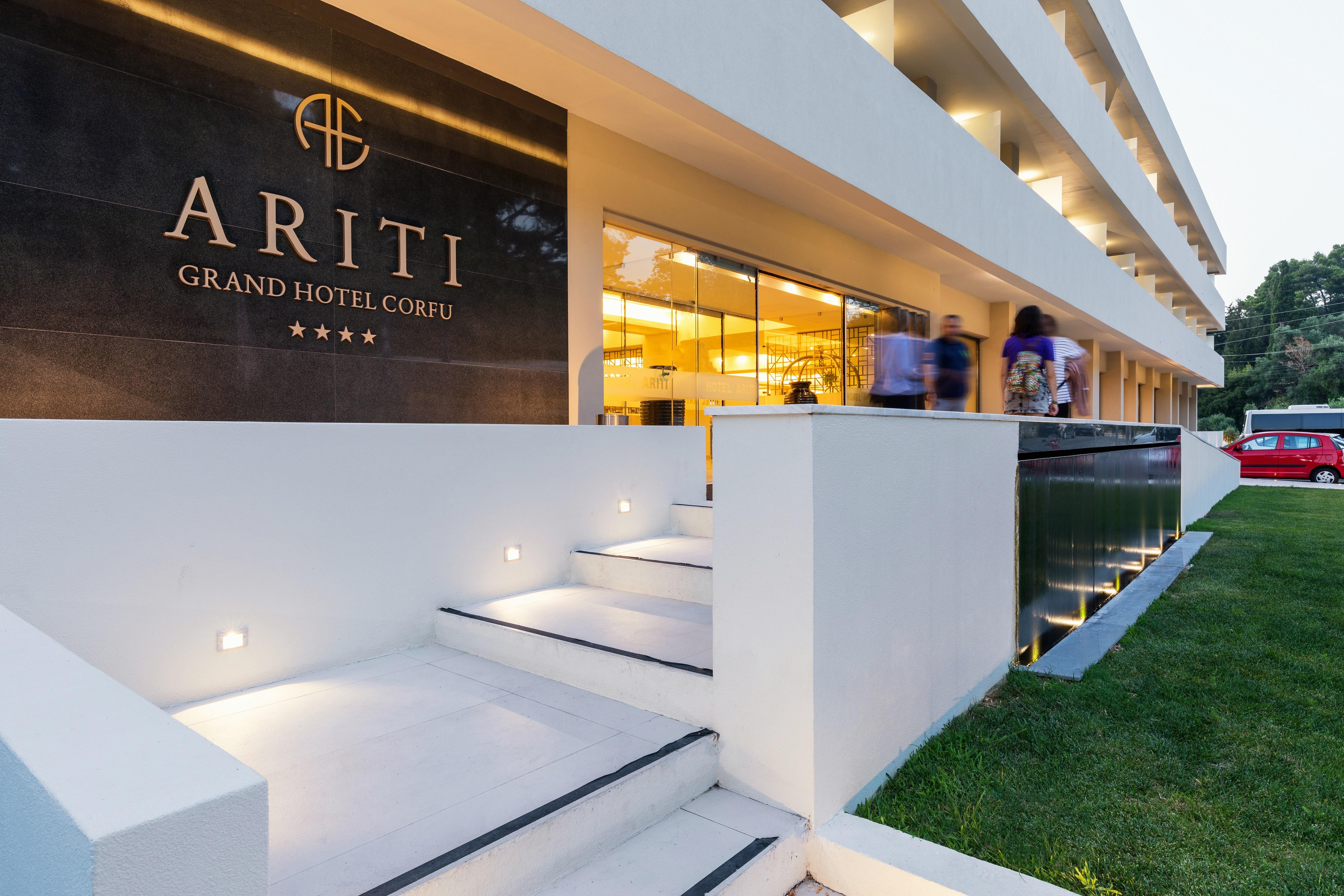 Ariti Grand Hotel Kanoni  Bagian luar foto