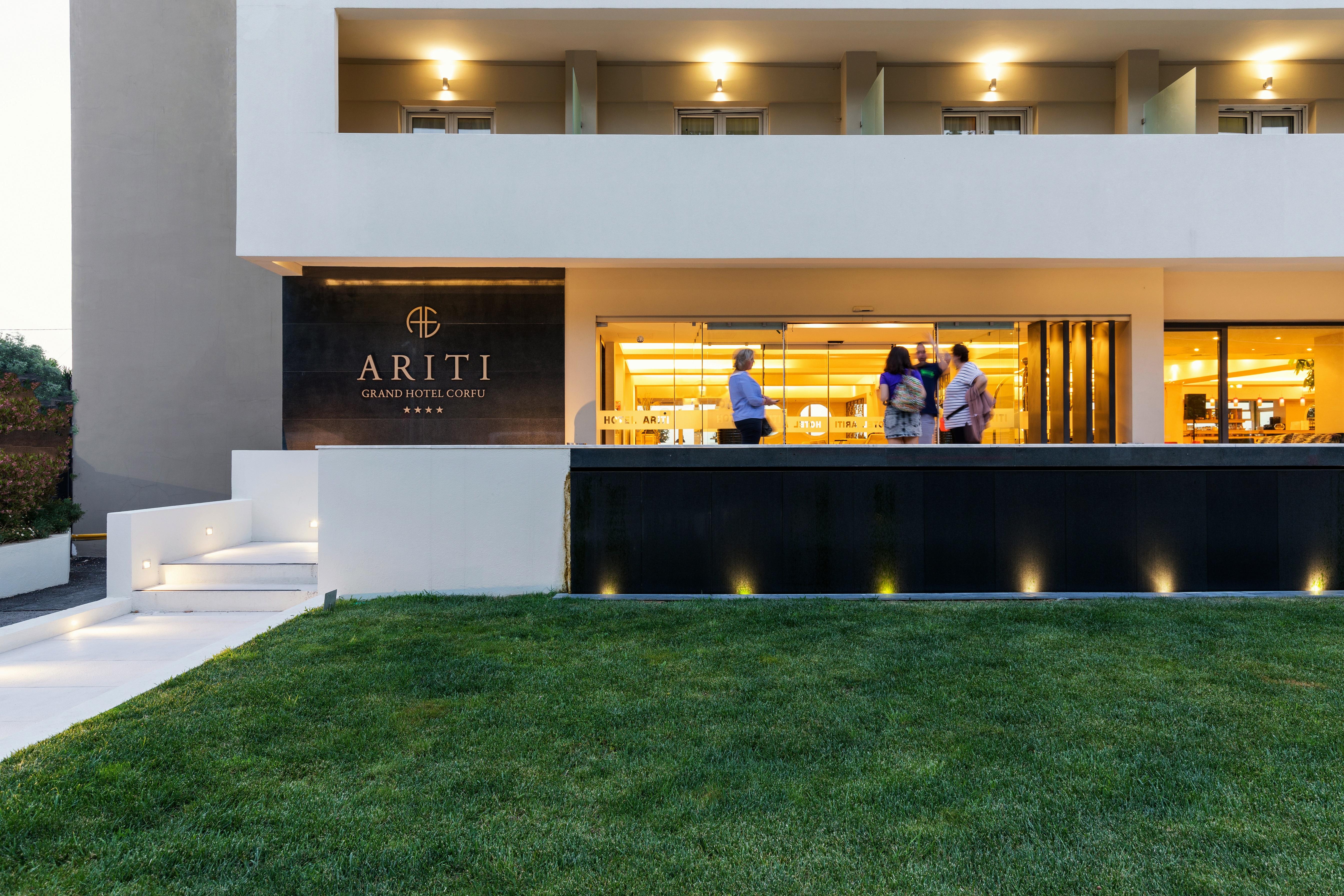 Ariti Grand Hotel Kanoni  Bagian luar foto