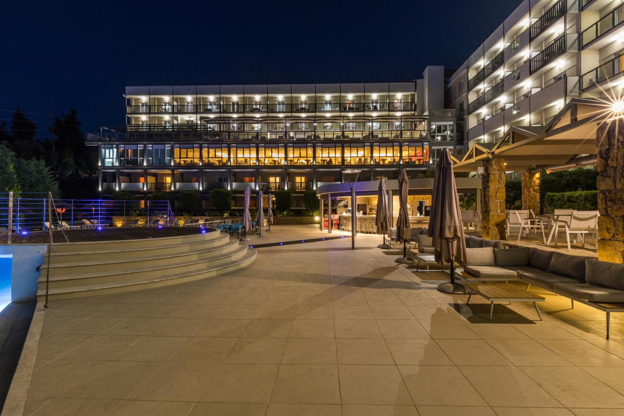 Ariti Grand Hotel Kanoni  Bagian luar foto